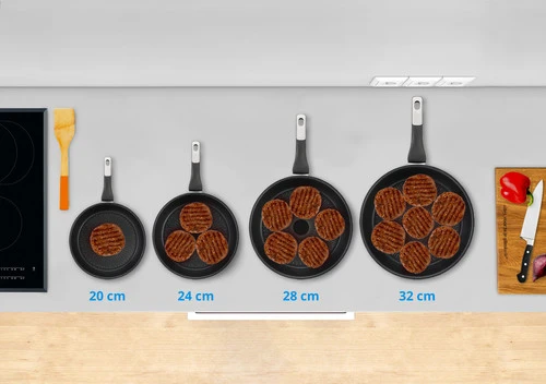 Tefal Unlimited Koekenpannenset 24 + 28 Cm + Wokpan 28 Cm - Image 2